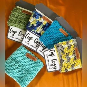 Hand-Crocheted Cup Cozy